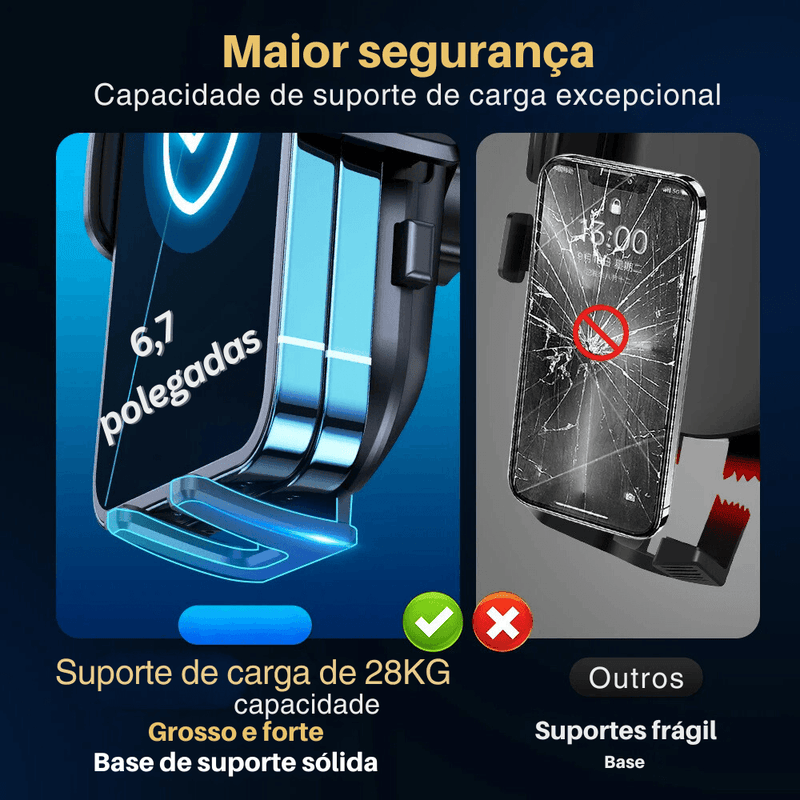 Topk-Air Suporte de Celular para Carro com ventilação - Rotill Shop